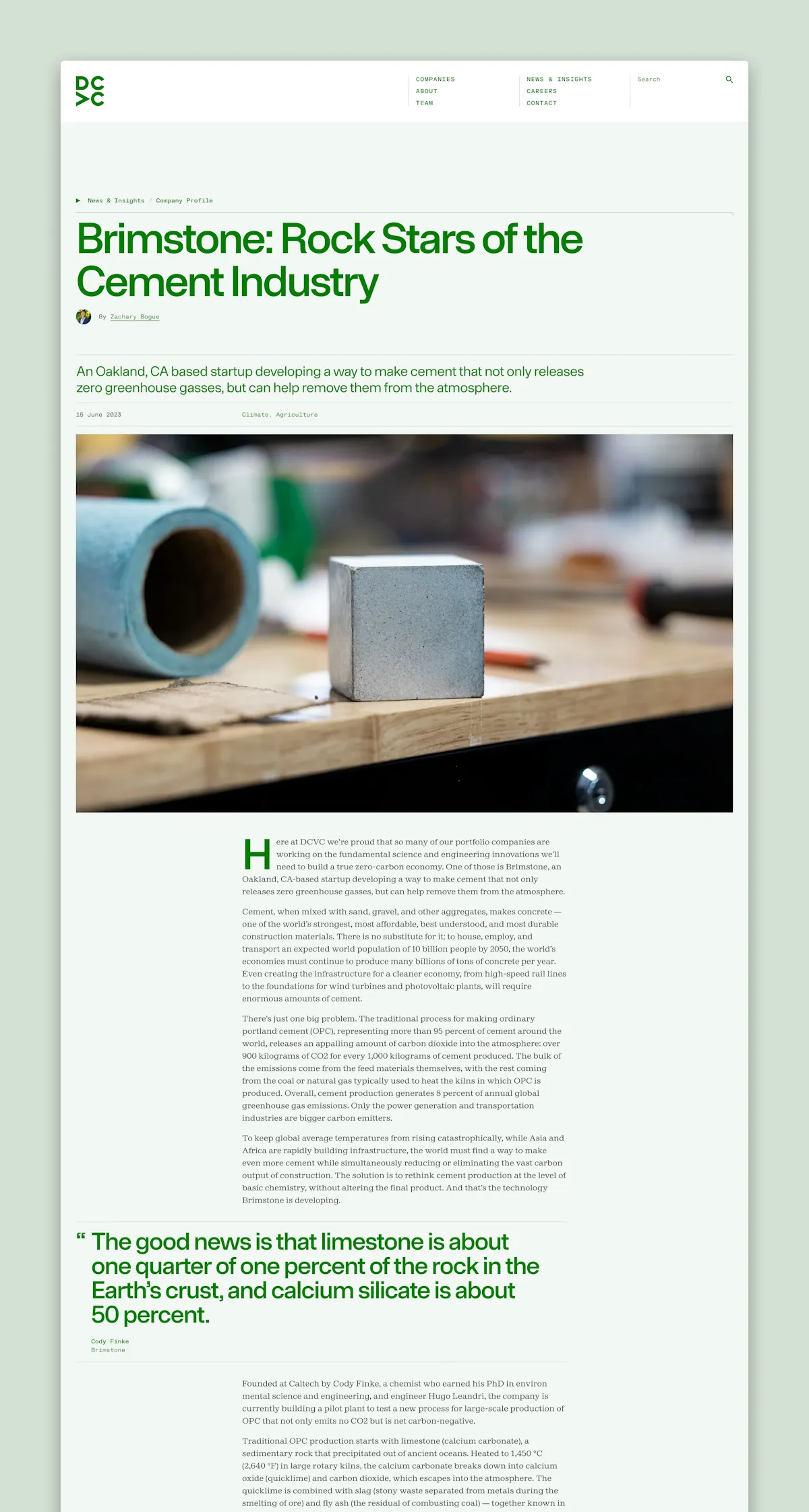 Articles allow for multiple authors, multiple vectors of categorization, and any amount of rich content